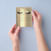 Waxing Depilation Liability Waiver Release Form Flyer (Hand)