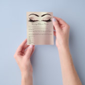 Waxing Depilation Liability Waiver Release Form Flyer (Hand)