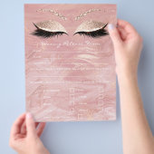 Waxing Depilation Liability Waiver Release Form Flyer (Hand)