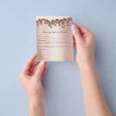 Waxing Depilation Liability Waiver Release Form Flyer (Hand)