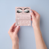 Waxing Depilation Liability Waiver Release Form Flyer (Hand)