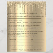 Waxing Depilation Liability Waiver Release Form Wo Flyer (Achterkant)