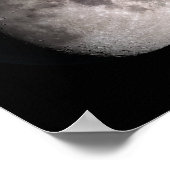 Waxing gibbous moon fase poster (Hoek)