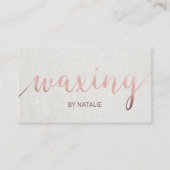 Waxing Manicure Roos Gold Typography Loyalty (Voorkant)