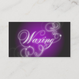 Waxing Tech Visitekaartje Elegant Flourish Glow