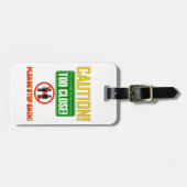 Way2Close Bagagelabel (Voorkant horizontaal)