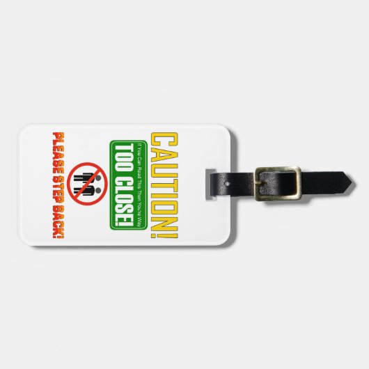 Way2Close Bagagelabel (Voorkant horizontaal)