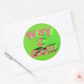 Way 2 Go Speed Stickers (Envelop)