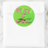 Way 2 Go Speed Stickers (Tas)