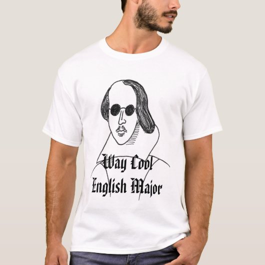 Way Cool English Major T-Shirt (Voorkant)