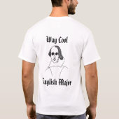 Way Cool English Major Tee Shirt (Achterkant)