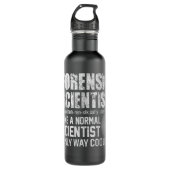 Way Cooler Forensic Scientist Science Investigator Waterfles (Voorkant)