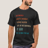 Way Maker Miracle Worker Belofte Keeper Licht God T-shirt (Voorkant)