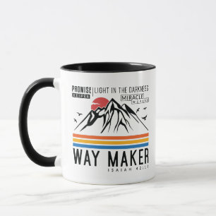 Way Maker Promise Keeper Miraker Worker Christelij Mok