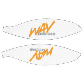 WAY Michigan Basketball Basketbal (Panelen)