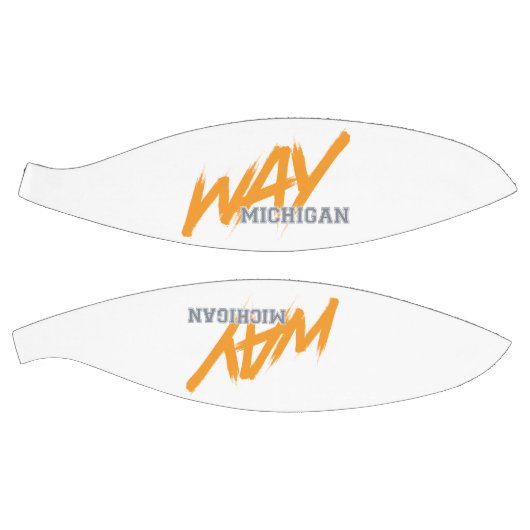 WAY Michigan Basketball Basketbal (Panelen)