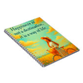 "Way of Life" – Inspirerend geluksquote Notitieboek (Rechterzijde)