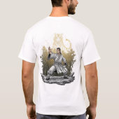 Way of the Tiger – Kung Fu Warrior & Spirit Animal T-shirt (Achterkant)