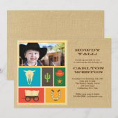 Way of the West Photo Invitation Kaart (Voorkant / Achterkant)