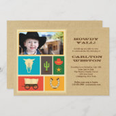 Way of the West Photo Invitation Kaart (Voorkant / Achterkant)