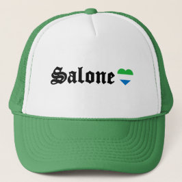 WAY-out Arts Salone Sierra Leone Blackletter Trucker Pet