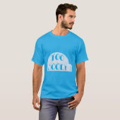 Way to Cool Igloo Cartoon Slogan T-shirt (Voorkant volledig)