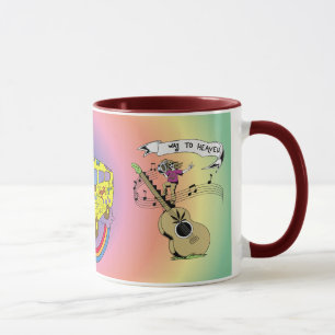 Way to Heaven ~ 60s Hippie Peace Sign Mok