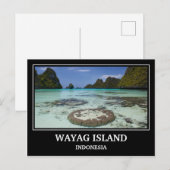 Wayag Island Briefkaart (Voorkant / Achterkant)