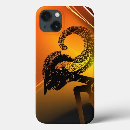 Wayang Arjuna iPhone Hoesje (Achterkant)