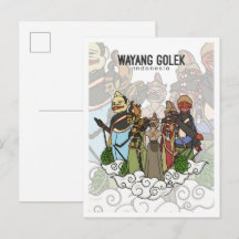 Wayang Golek West Java Indonesië Reizen