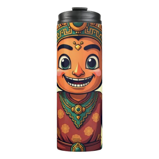Wayang Javanese Thermosbeker (Voorkant)