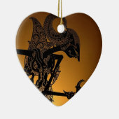 Wayang Keramisch Ornament (Rechts)