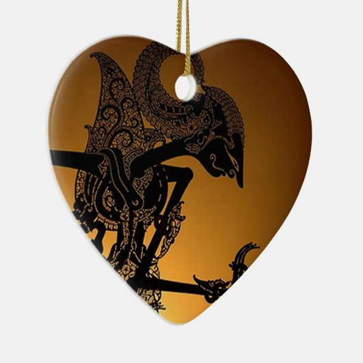 Wayang Keramisch Ornament (Rechts)