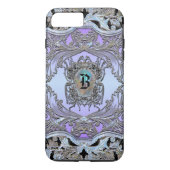 Wayde Hill Chic Victoriaans Monogram Case-Mate iPhone Case (Achterkant)