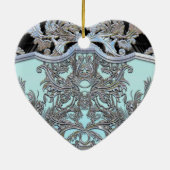 Waydhill Brooke Victoriaans Keramisch Ornament (Achterkant)