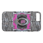 Waydkleine Lola Baroque Monogram Case-Mate iPhone Case (Achterkant (Horizontaal))