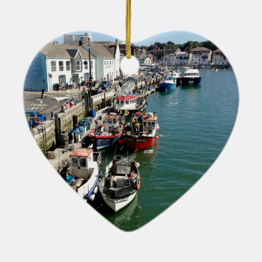 Waygood Weymouth! Keramisch Ornament (Achterkant)