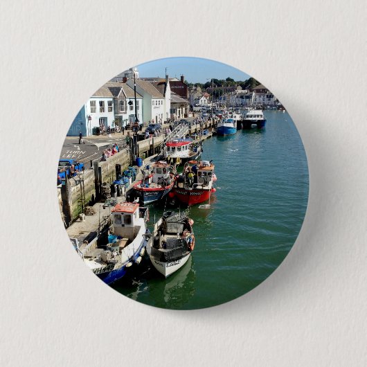 Waygood Weymouth! Ronde Button 5,7 Cm (Voorkant)