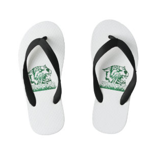 Wayland Union Wildcats #4 Kinder Teenslippers