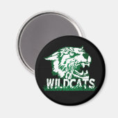 Wayland Union Wildcats #4 Magneet (Voorkant / Achterkant)