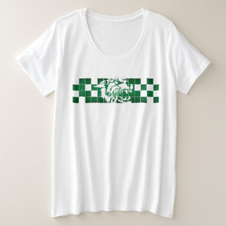 Wayland Union Wildcats #5 Grote Maat T-shirt