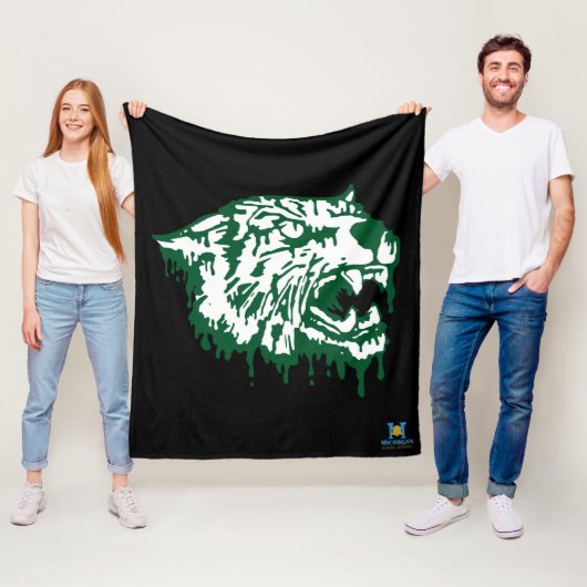 Wayland Union Wildcats #6 Fleece Deken (In situ)