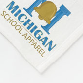 Wayland Union Wildcats #8 Fleece Deken (Hoek)