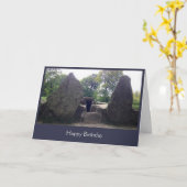 Wayland's Smithy-verjaardagskaart Kaart (Gele Bloem)