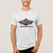 Waylo Self-Flying Airlines (Fictional) Tri-Blend Shirt (Voorkant)