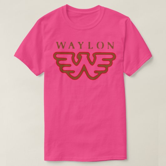Waylon Jennings Mok T-shirt (Design voorkant)