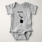Waylon met Bin Chicken, Baby Bodysuit (Voorkant)