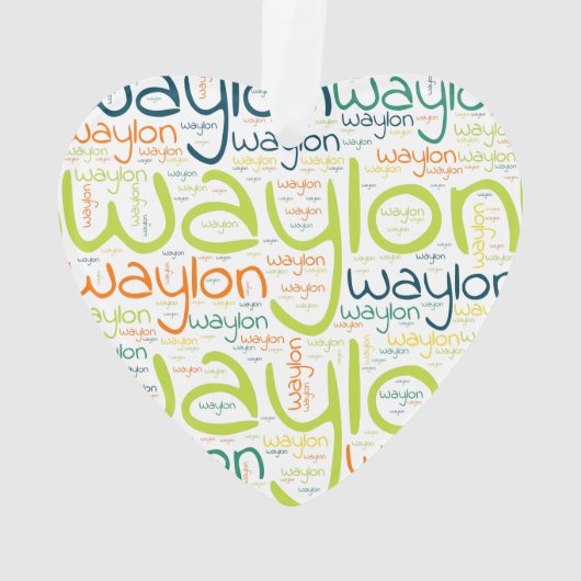 Waylon Ornament (achterkant)