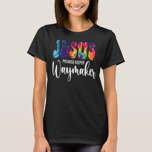 Waymaker beloofde de Houder van Jezus Christus Hee T-shirt (Voorkant)