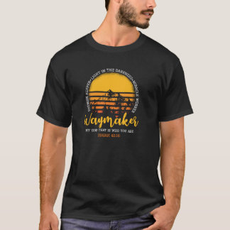 Waymaker Christelijk Jesaja 42 16 God Lover Pullov T-shirt